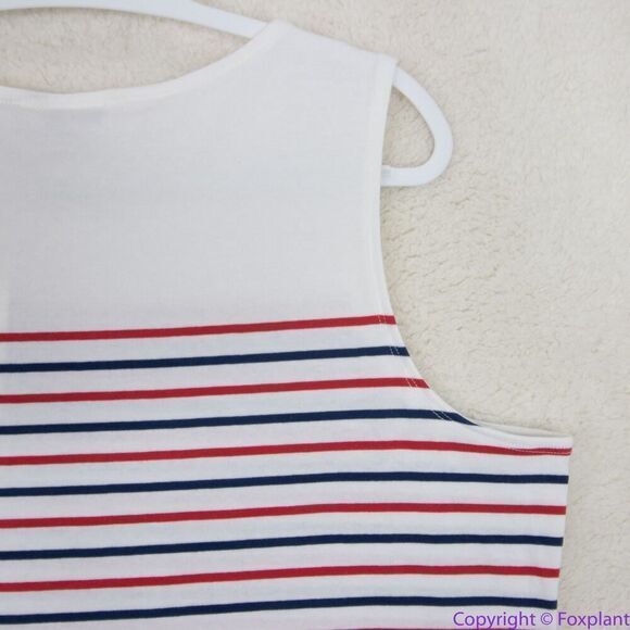 NEW Vineyard Vines 100% cotton Striped NANTUCKET Shift DRESS, L - Picture 12 of 16